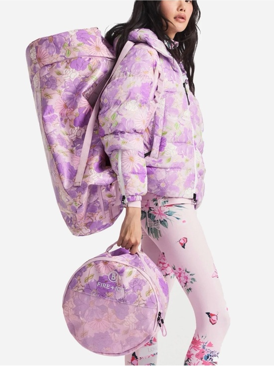 Loveshackfancy Handbags - Bogner Lavender Floral Duffel and Round Tote Set